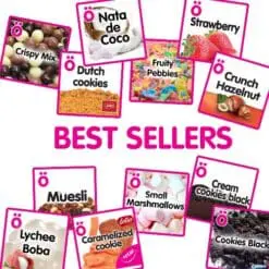 **BEST SELLERS PACK (12 toppings)