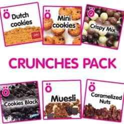 *CRUNCHES PACK (6 toppings)