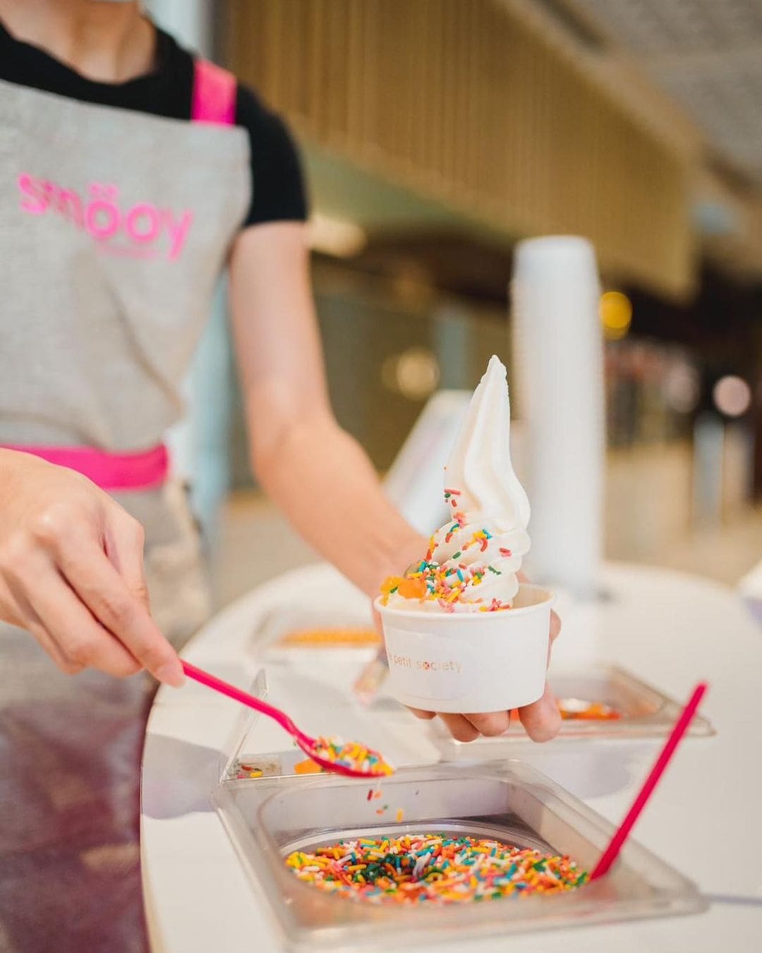 low calorie froyo singapore dessert bowl